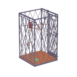 Aviary with decorations - big square preview