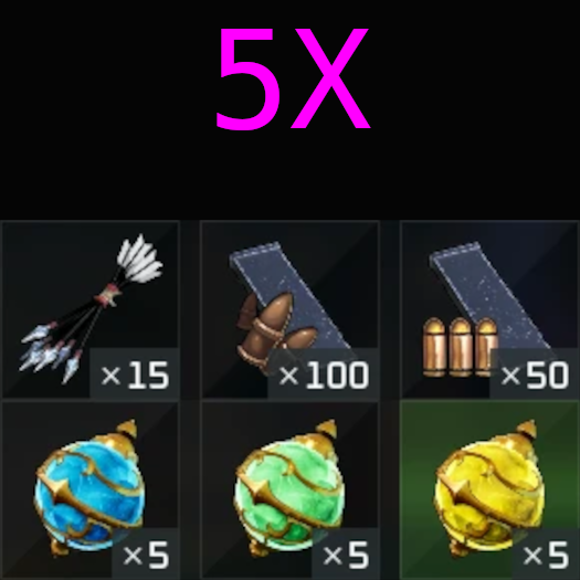 5x Palsphere and Ammo Crafting