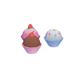 Cupcake Trio