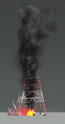 Torres Humo Rojo
