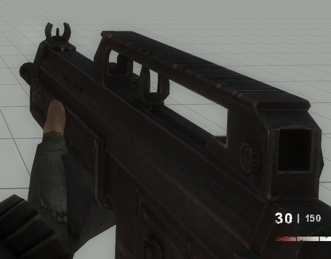 RE6 Assault Rifle for Special Tactics on L4D1 animations
