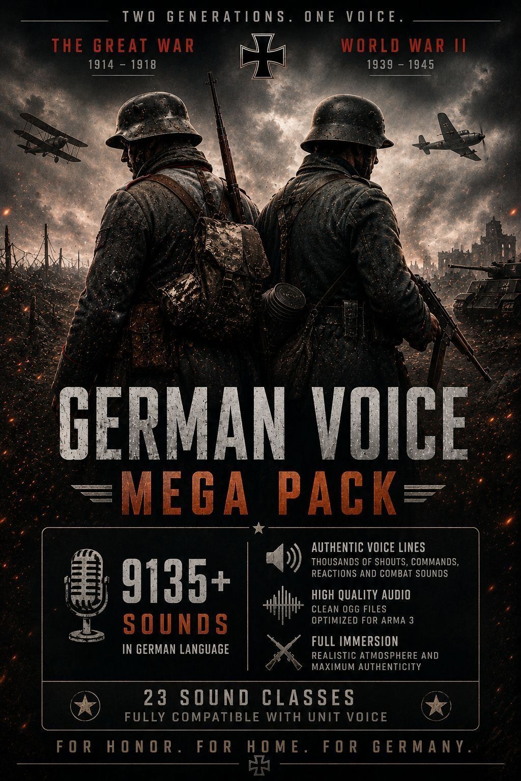 German Voice Pack