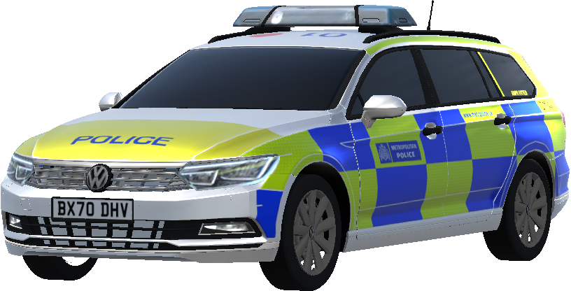 Metropolitan Police Service - VW Passat - ERPT Area Car (2020)