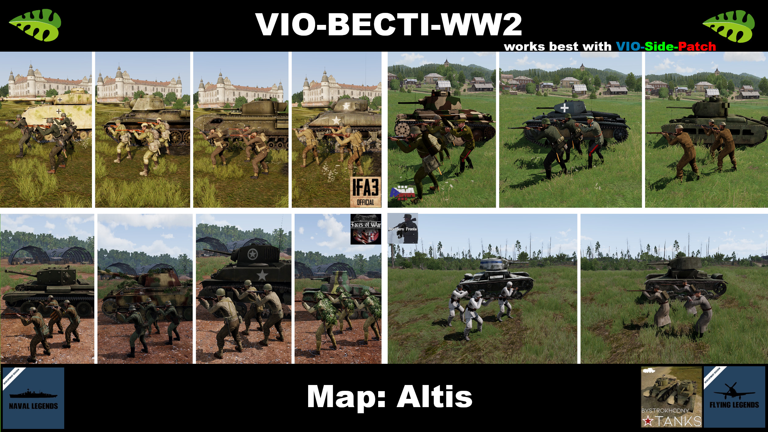 VIO-BECTI-WW2 Altis V2.0.6