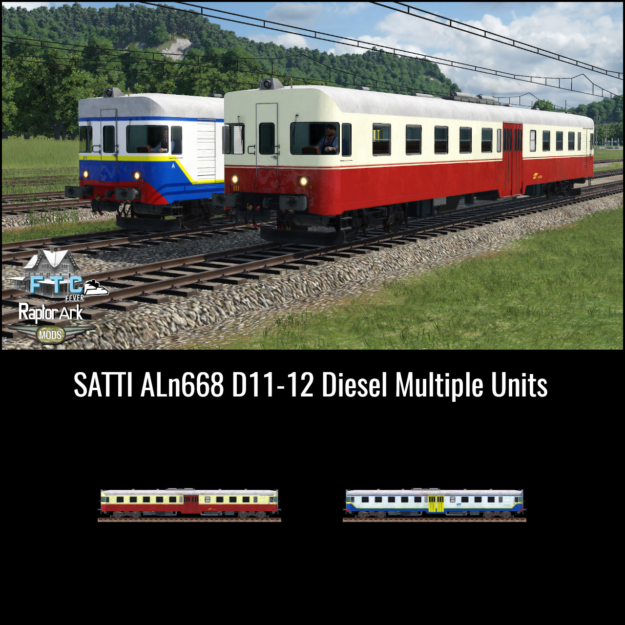 SATTI ALn 668 D11-12 Diesel multiple units
