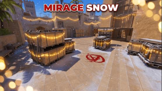 ЗИМНИЙ МИРАЖ – Counter-Strike 2 Mod
