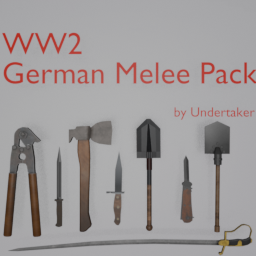 WW2 German Melee Pack – Project Zomboid Mod