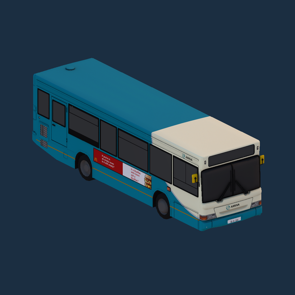 DENNIS DART MPD 8.8m ARRIVA COTSWOLD STONE (Adverts)