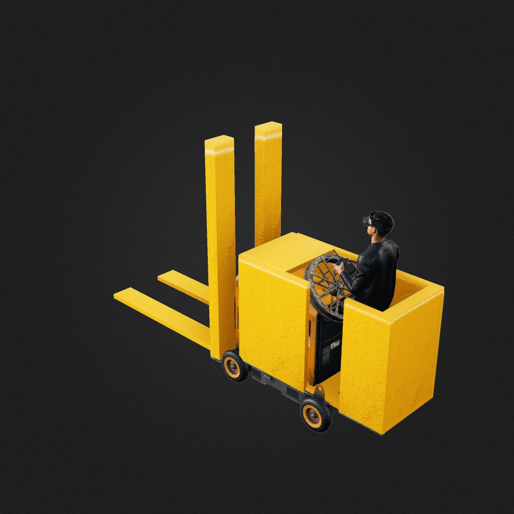 forklift (certified) shorter