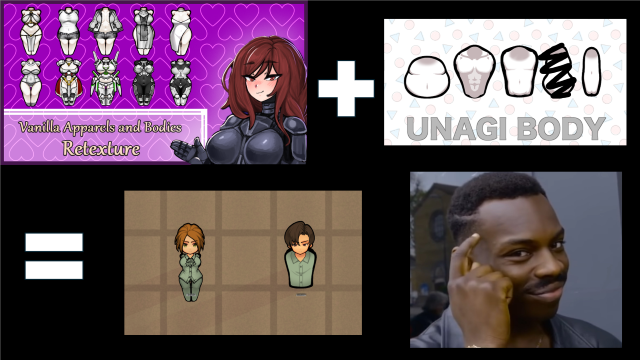 Hooman Cute Reborn but with UNAGI body