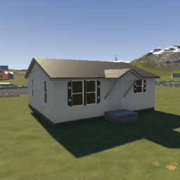 1960s small 2 bedroom prefab house (unfurnished)