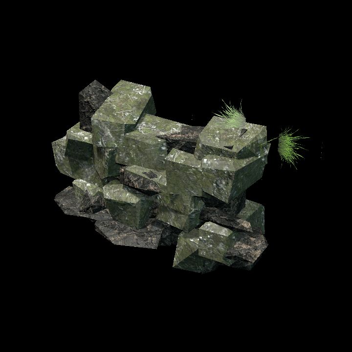Jungle Ruins - Wall 4 B