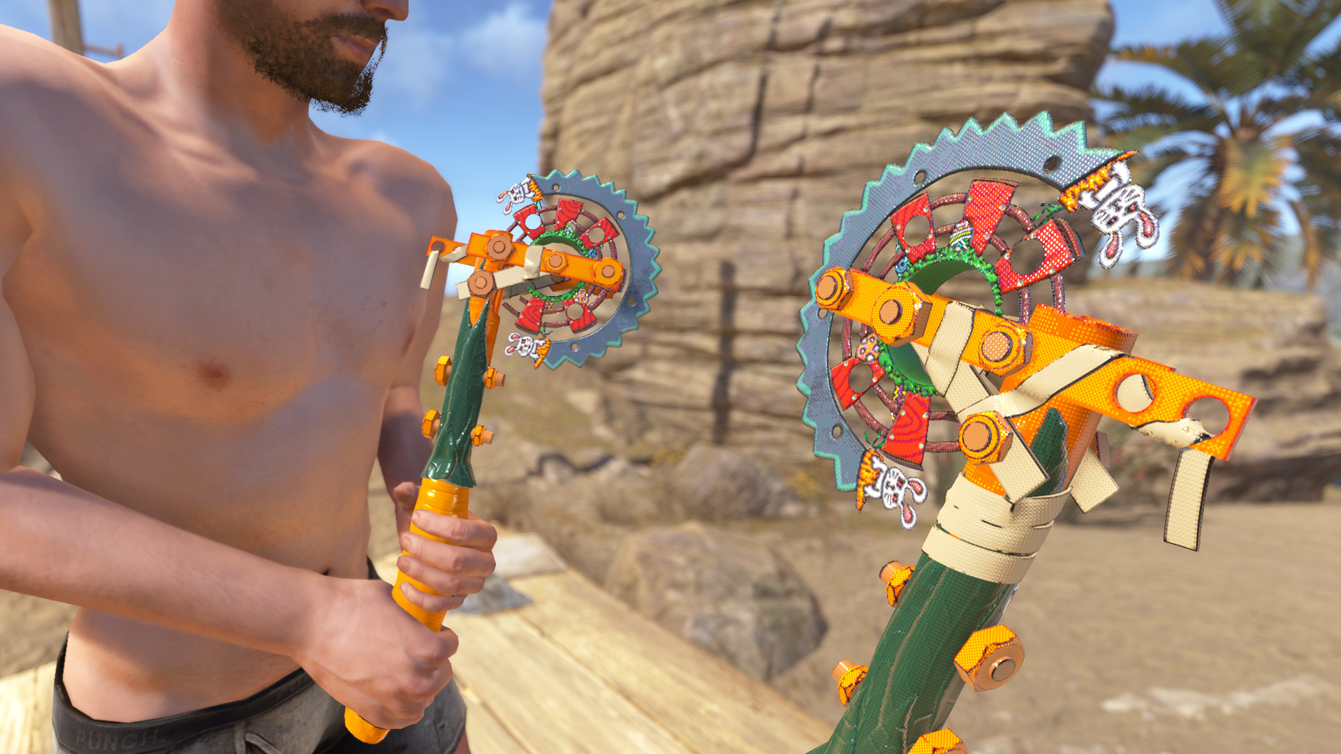 Carrot Chopper Salvaged Axe thumbnail 5