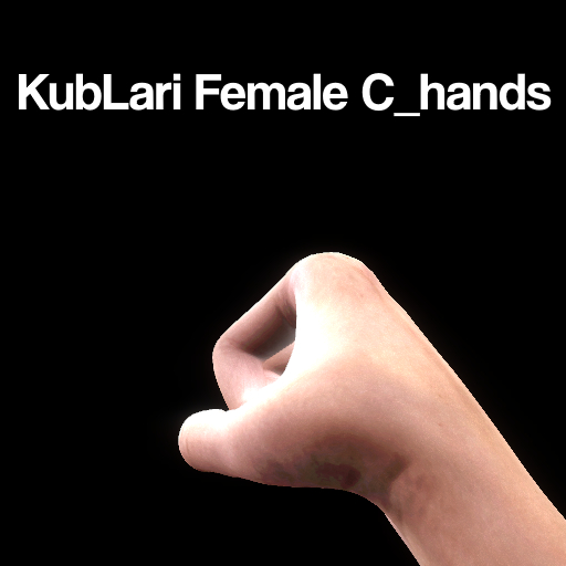 KubLari Female C_hands preview