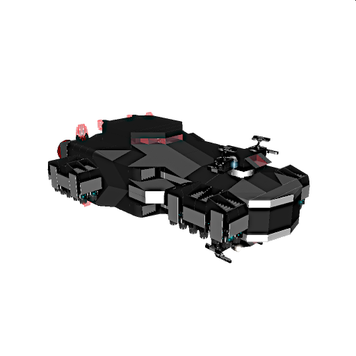 Hovering Space Ship