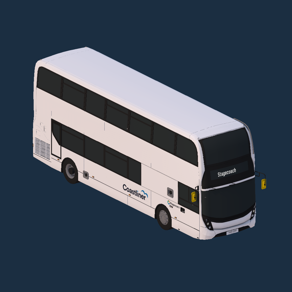 Stagecoach South White Coastliner 2023 (10950)