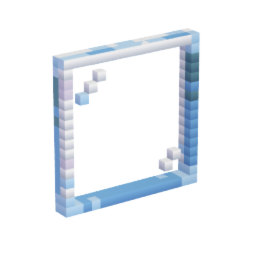 Building pack-glass panel