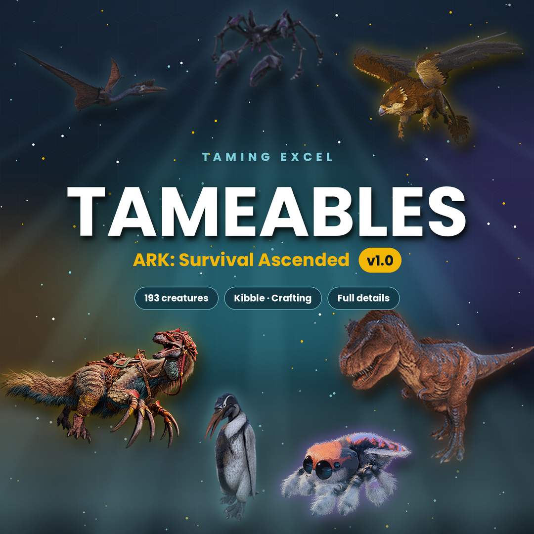 Steam Community :: Guide :: UPDATED OCT 2026 - Creature Taming ...