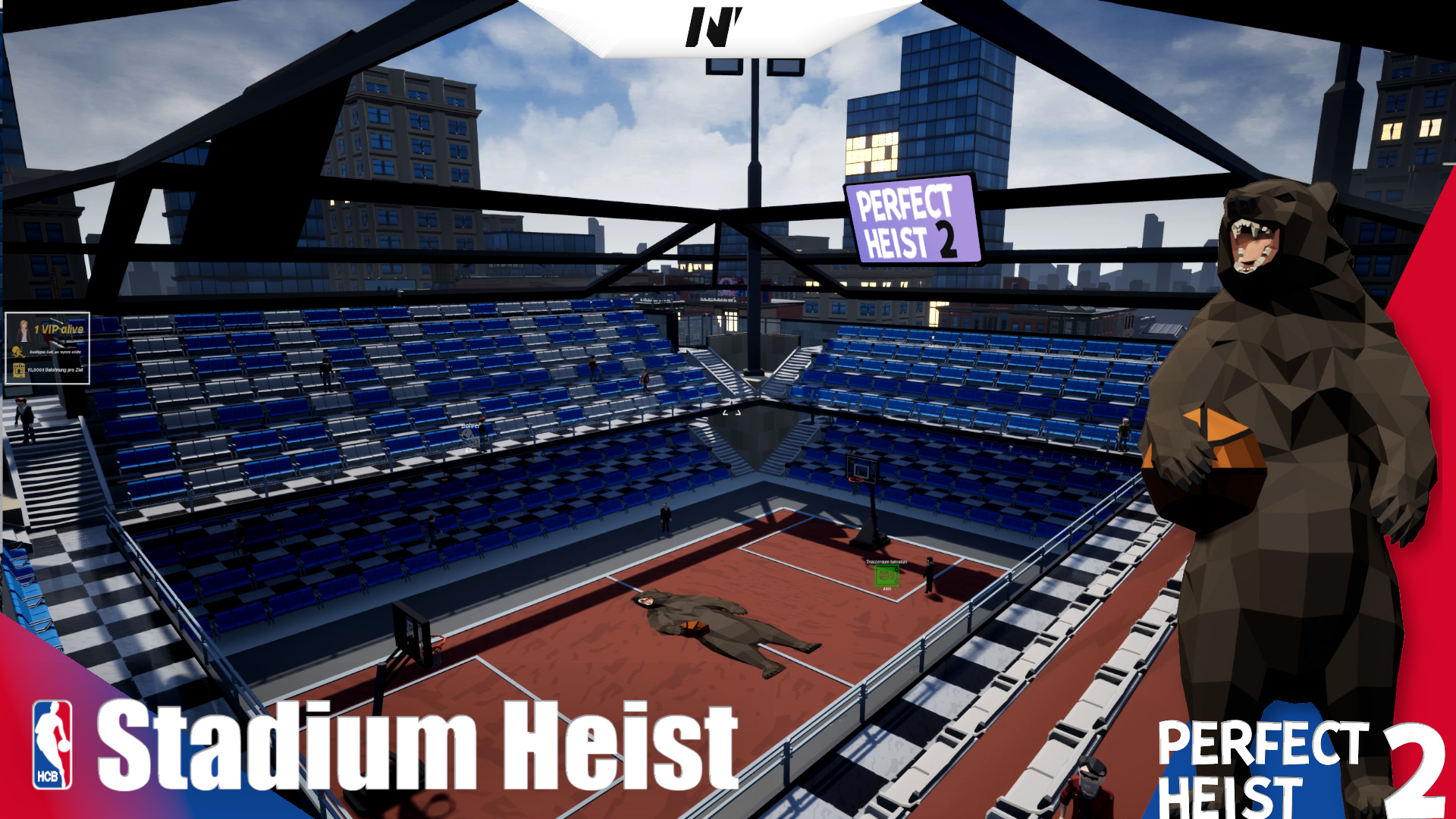 NEW! Stadium Heist