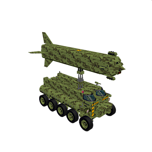 Golden Spear-6A missile vehicle 金矛-6A导弹发射车