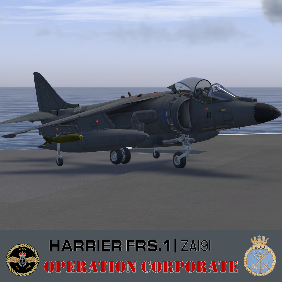 Harrier FRS.1 | ZA191 FKW 82’