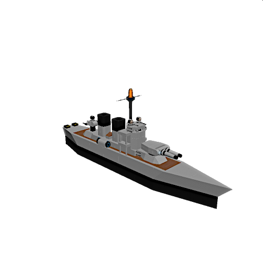 400 Complexity Campaign-Usable Warship (24-Cores)
