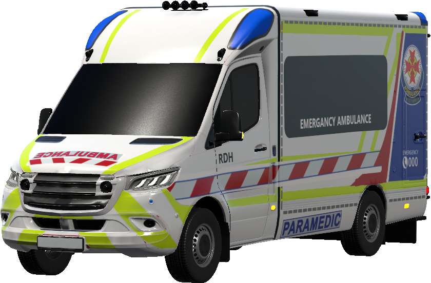 Australia Pulsar Victoria AU Ambulance RDH