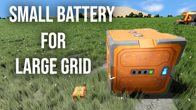 Large Grid Small Battery (20 Power Cells) preview