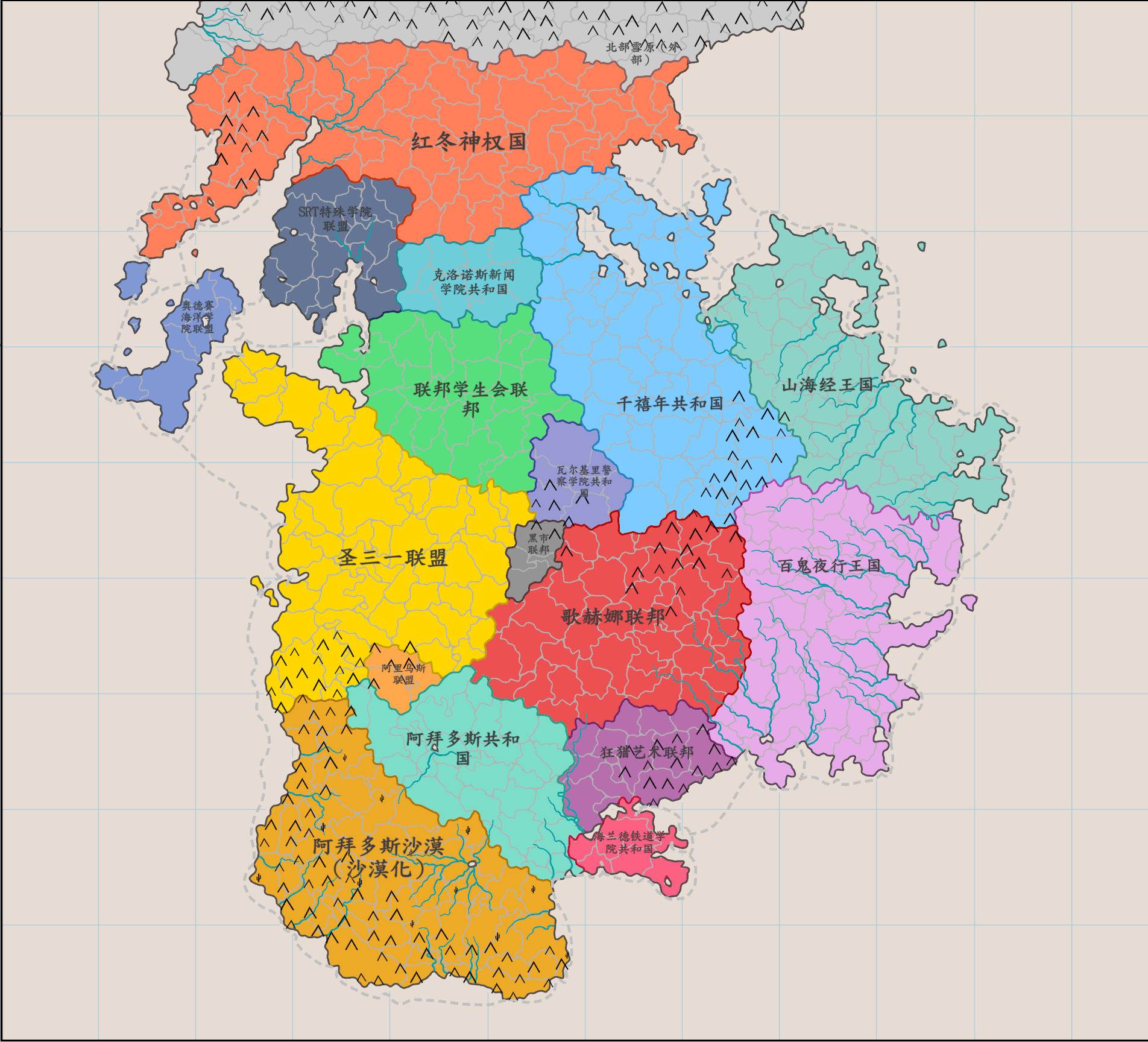 BA-基沃托斯学院地图-Kivotos School Map
