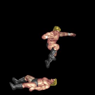 Ric Flair Knee Drop
