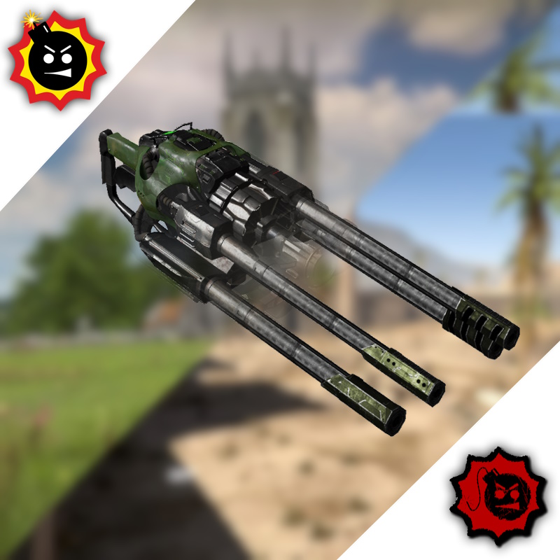 (Almost) Serious Sam 4 Laser Rifle