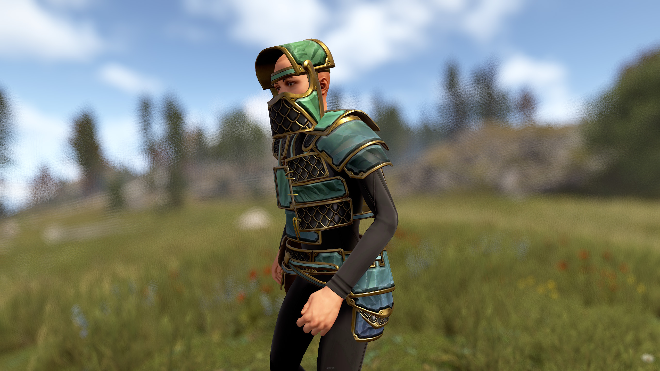 Jade Dragon Helmet thumbnail 4