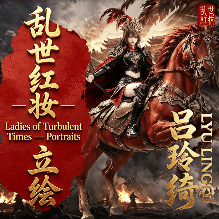 【乱世红妆｜吕玲绮立绘重制 MOD】Ladies of Turbulent Times | Lu Lling Qi Portrait Remastered MOD