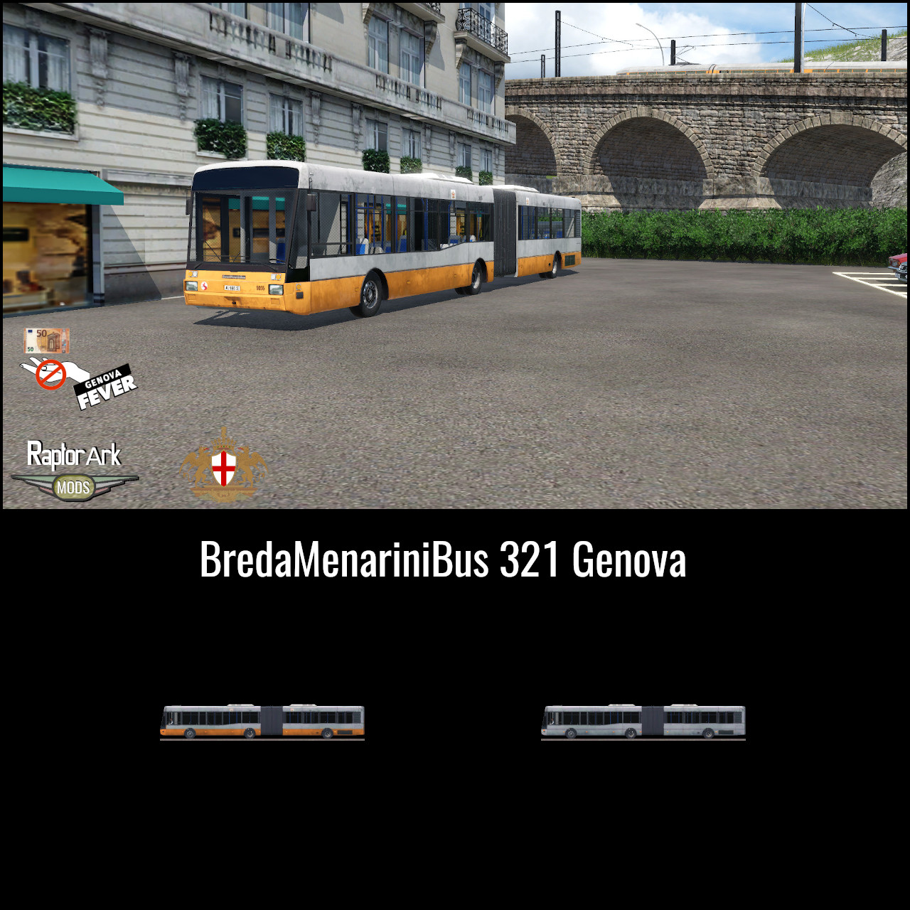 BredaMenariniBus 321 Genova bus