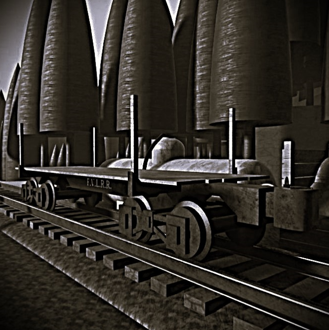 F.V.L.R.R. Makeshift Flatcar