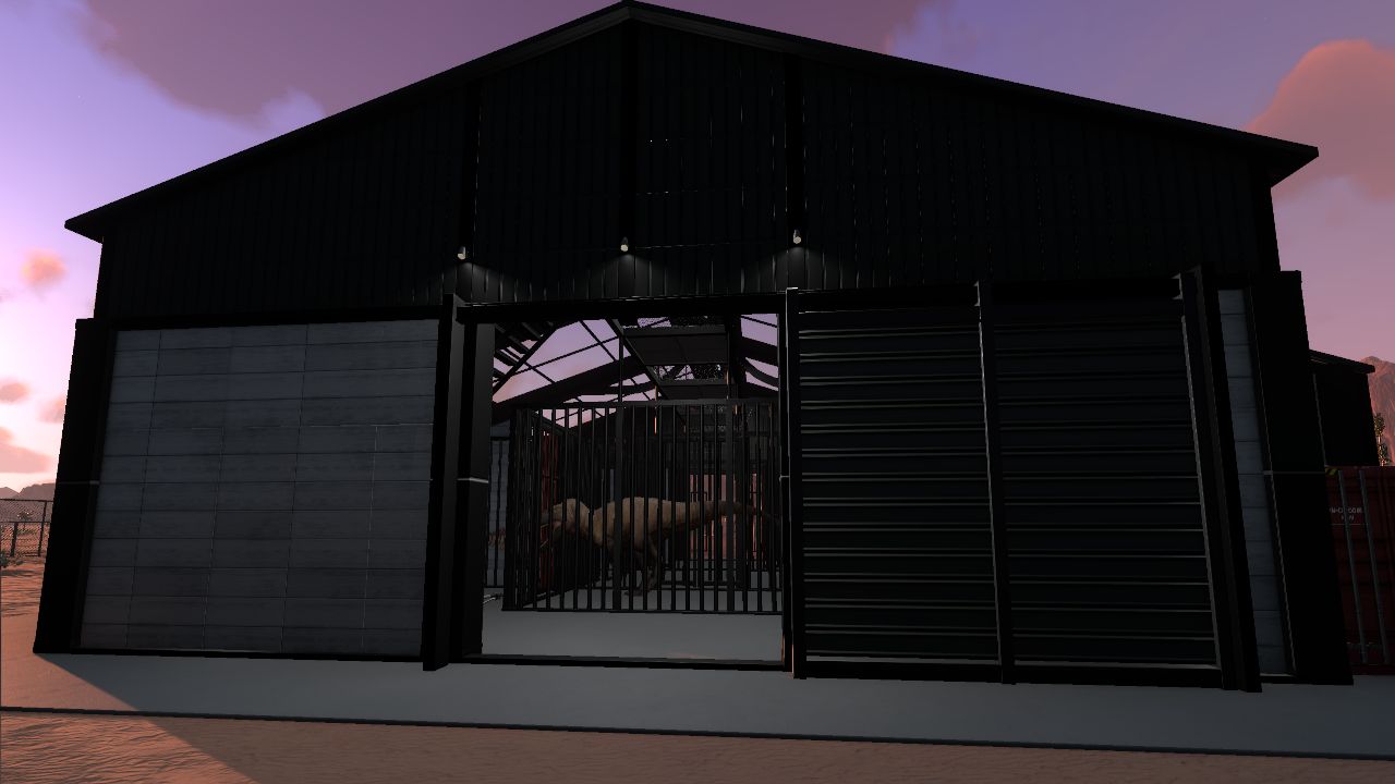 Medium Theropod enclosures
