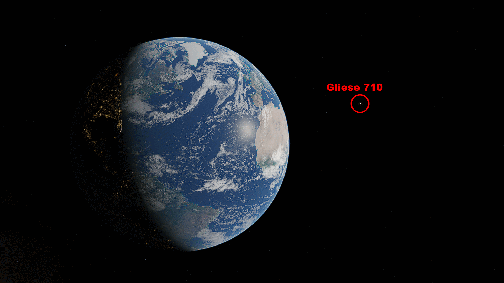 Gliese 710 (Closest approach)