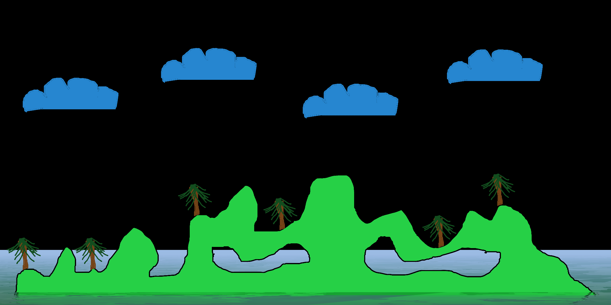 Weird island