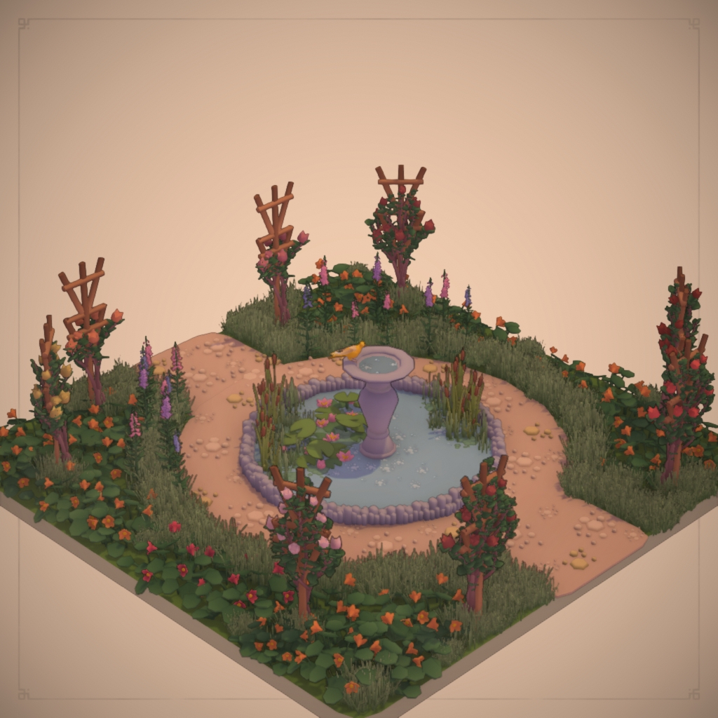Rose garden