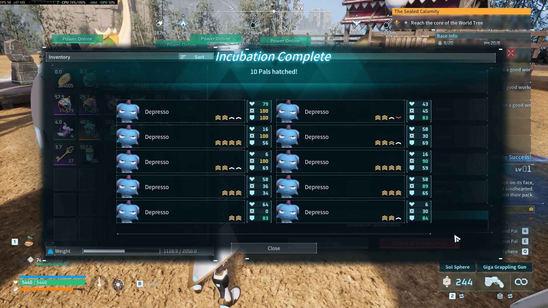 Incubator IVs