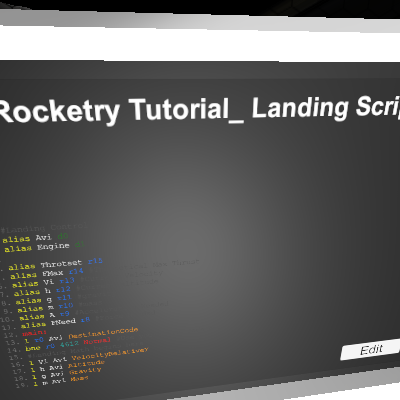 Rocketry Tutorial_ Landing Script