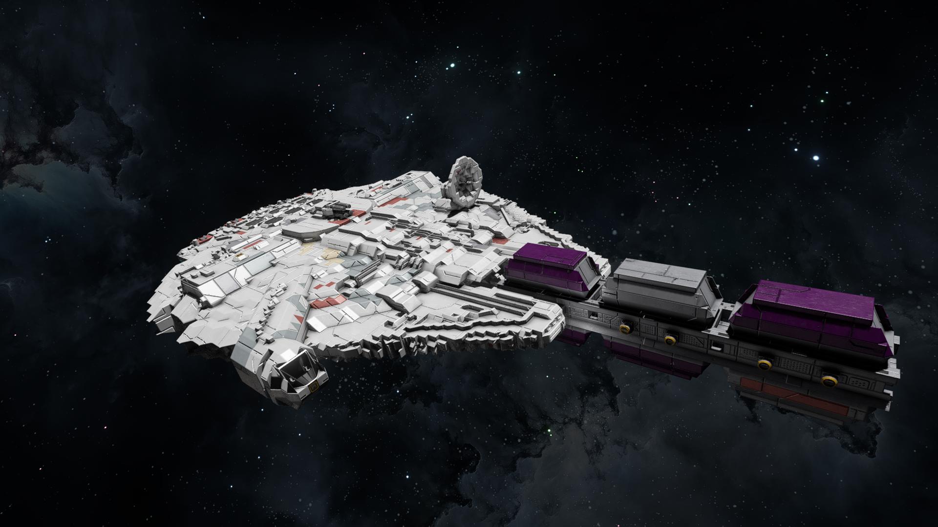 (OLD) Star wars 1:1 - Millenium Falcon W Cargo