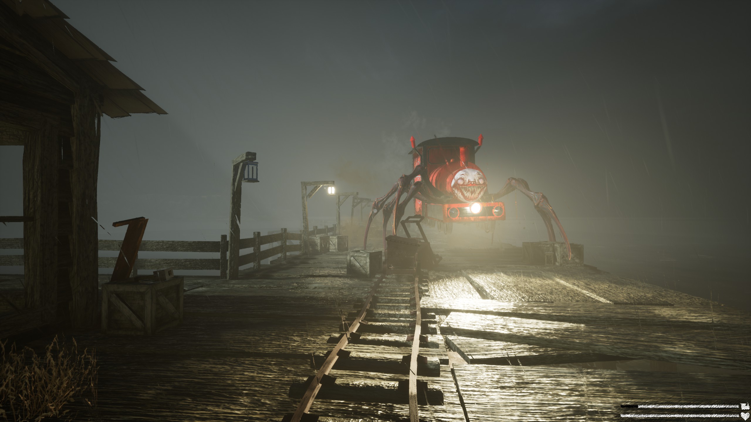 Choo-Choo Charles train gameplay screenshot