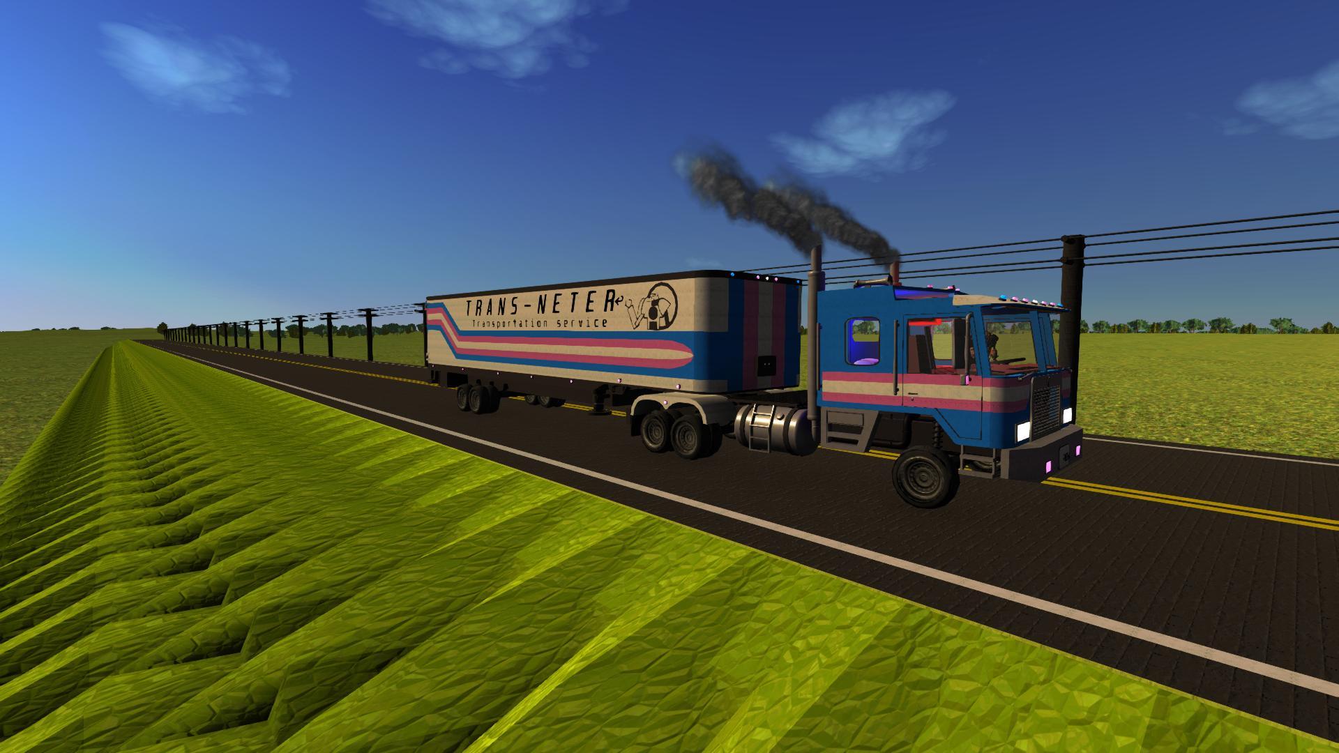 Roadhauler Semi Truck Trans-neter
