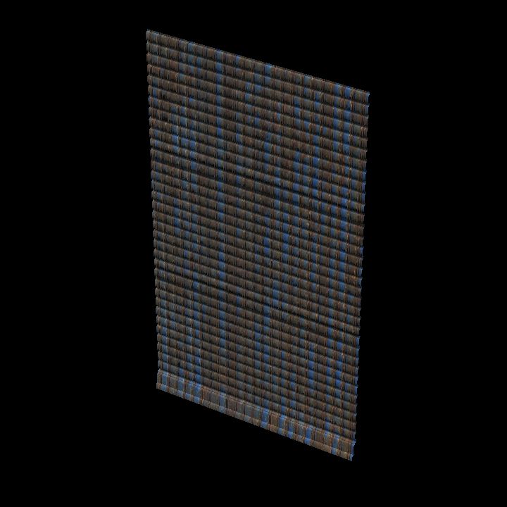 Corrugated wall 1x1 rusty #1