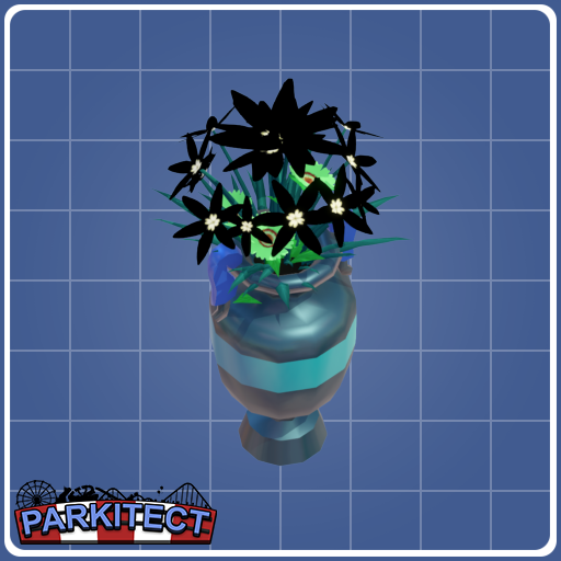 Vase with green daisies
