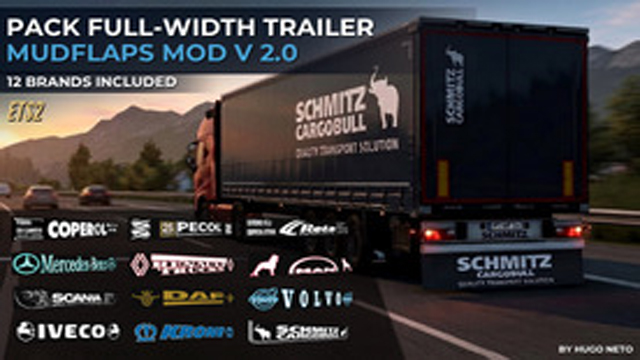 PACK FULL-WIDTH TRAILER MUDFLAPS MOD V2.0
