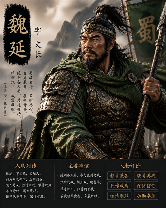 三国演义·破阵魏延