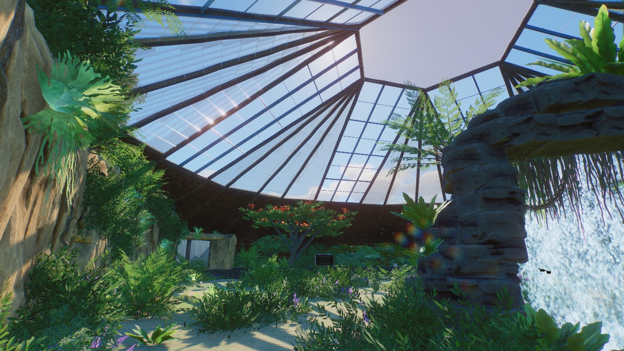 Aldabra Giant Tortoise Habitat