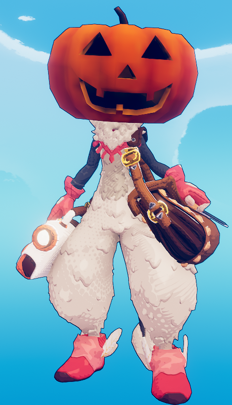 Jack-o'-lantern head